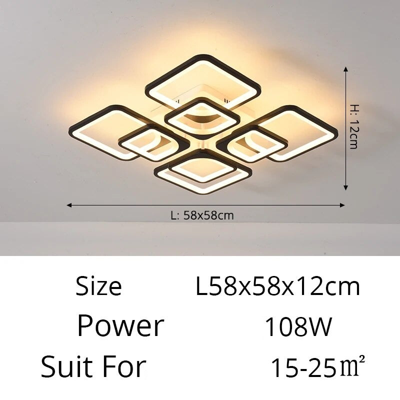 Qiyi Kaoli Modern LED Chandelier