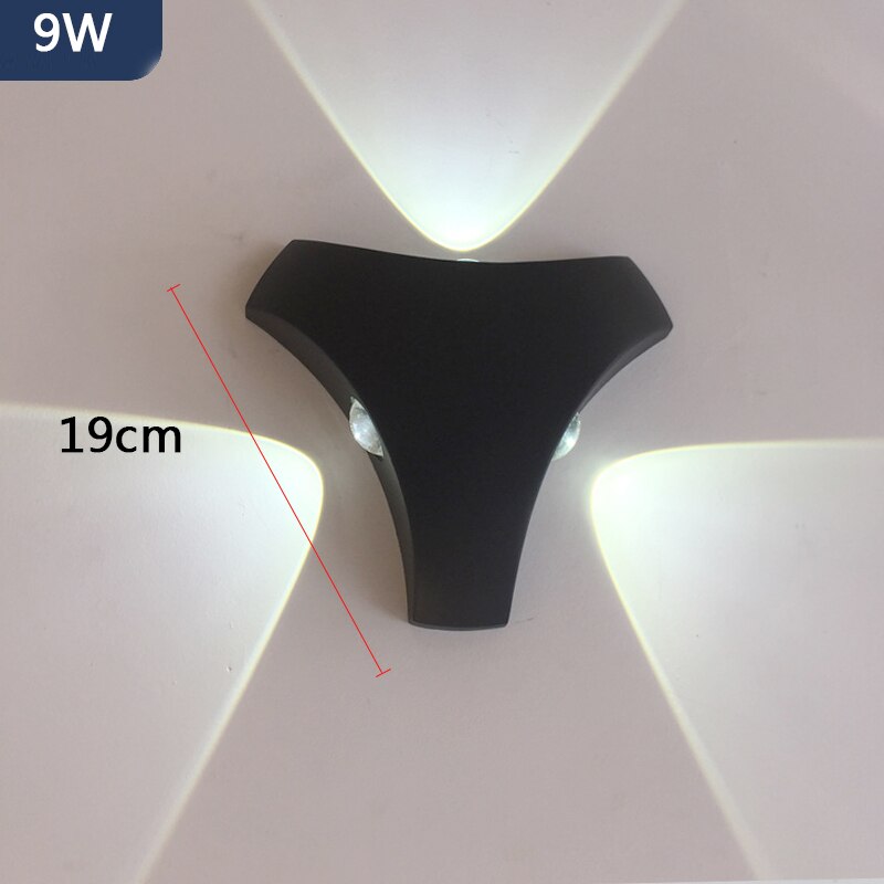 Won Outdoor Waterproof Crossing Sconces