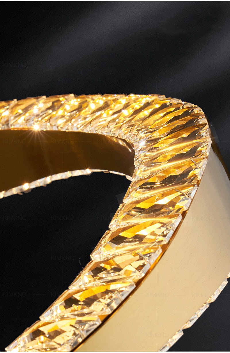 Ylk Modern Crystal Chandelier Fixture