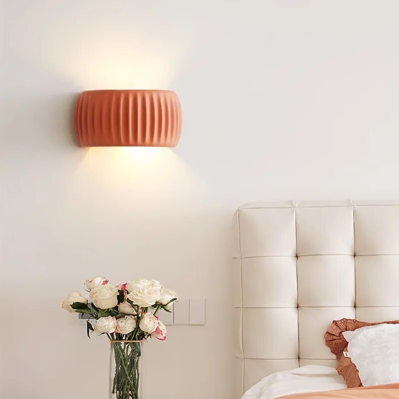 Nordic Cream Minimalist Wall Lamp