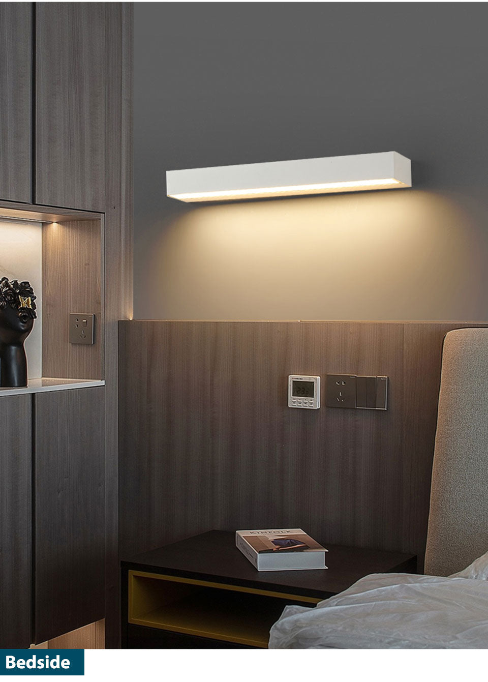 IIS LED Outdoor IP65 Waterproof Porch Wall Sconces Aluminum Exterior