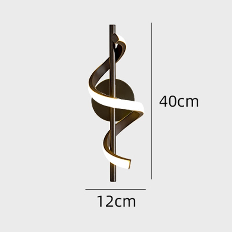 LYF Wall/Pendant The Spiral Lustre LED Light