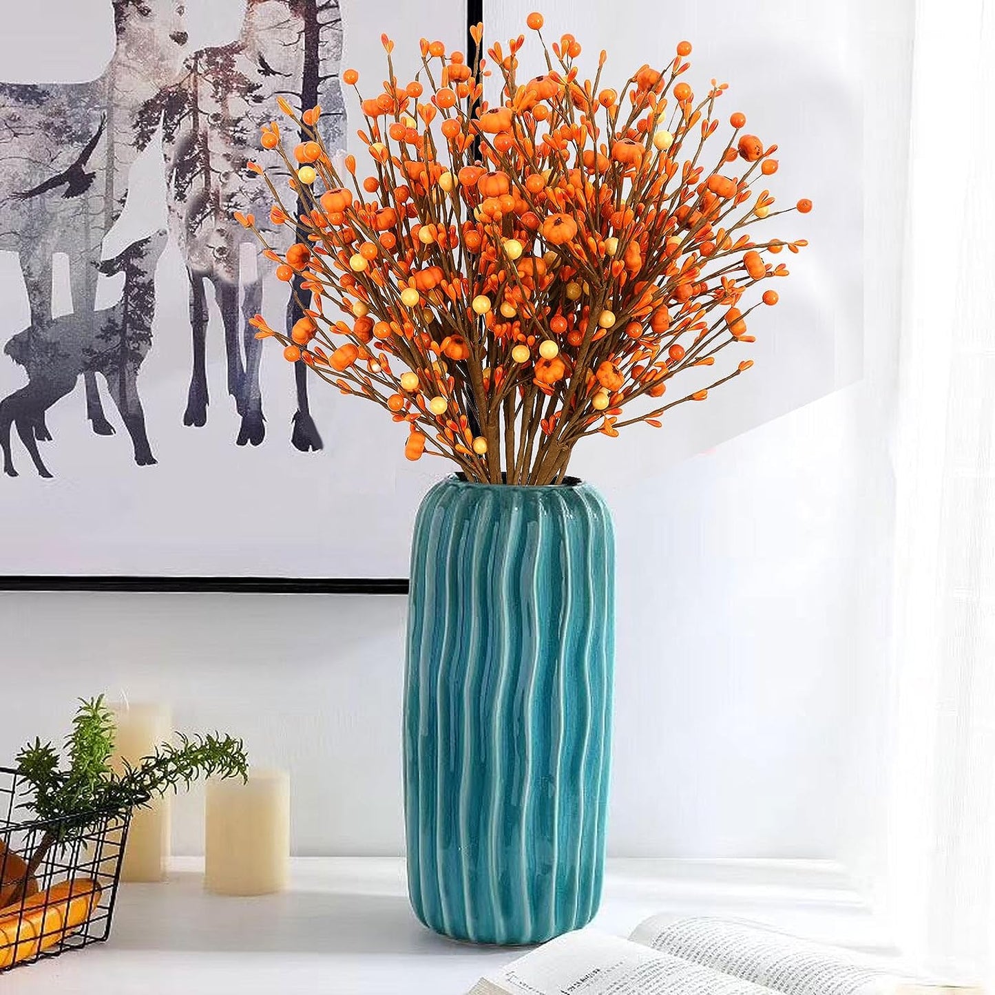 Asger -  Artificial Berry Stems Fall Decor Sale Bedroom Decor Fall Home Decor Fall Decor 2023