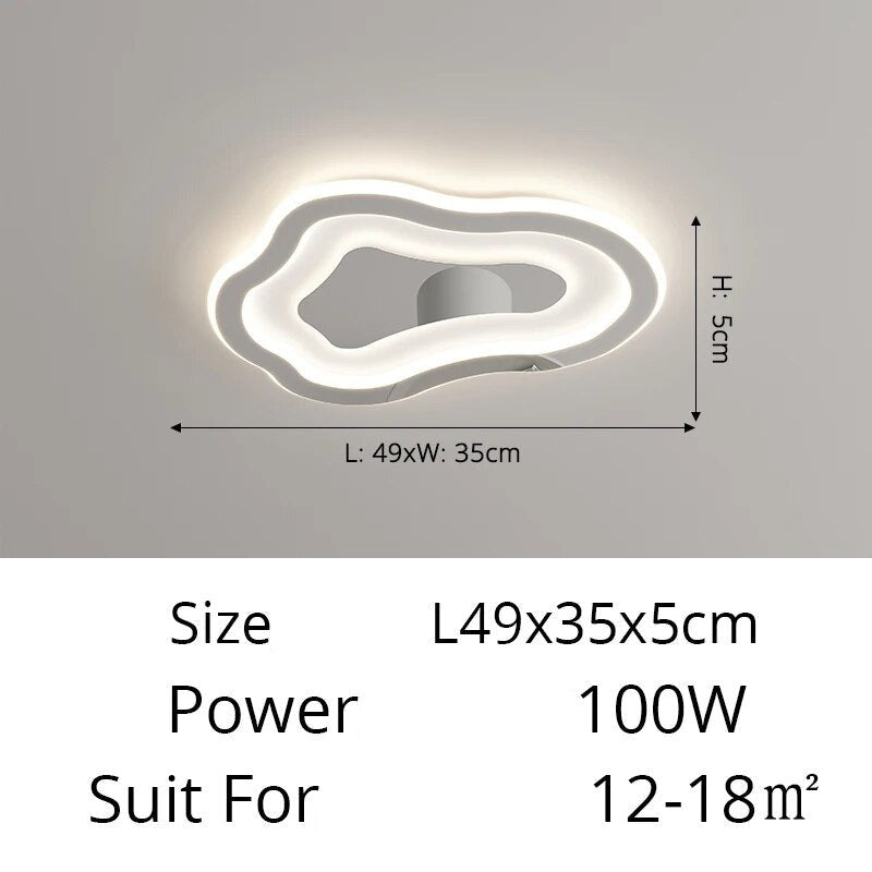 Qiyi Porpork Modern LED Ceiling Lamp