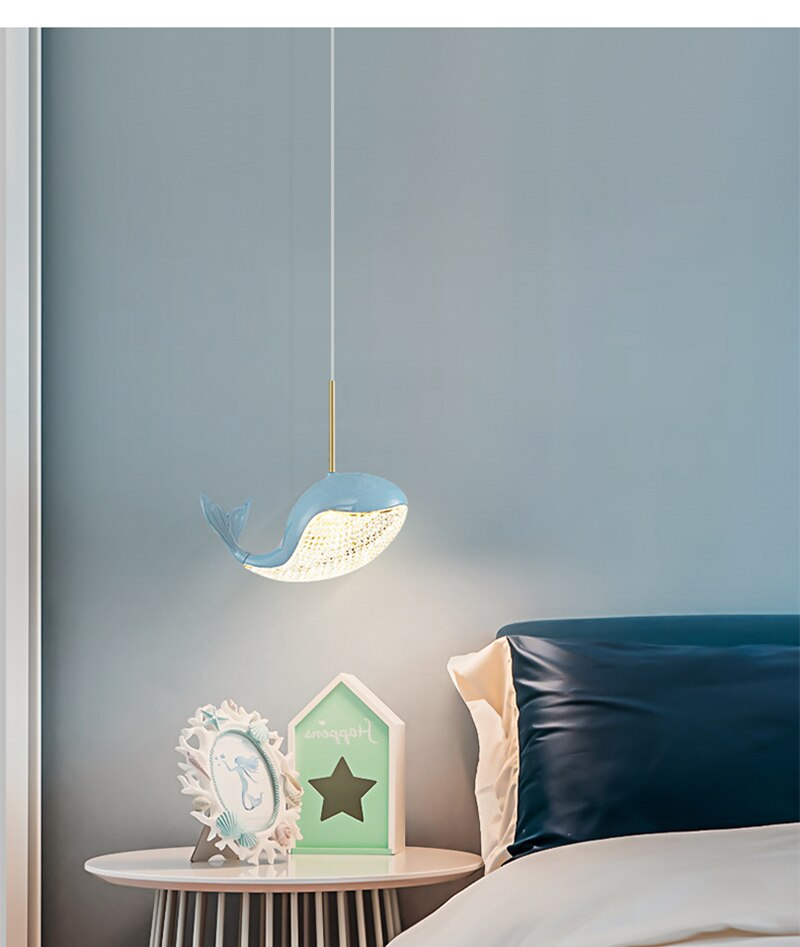 BAN Whale Modern LED Pendant Light