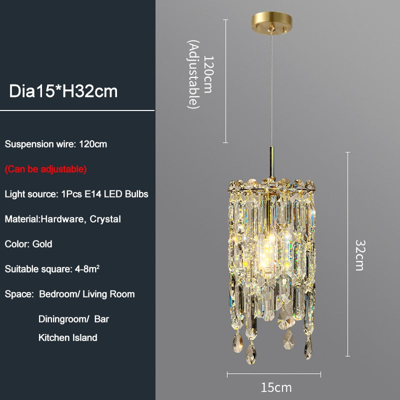 Ylk Thalia Modern Crystal Chandelier