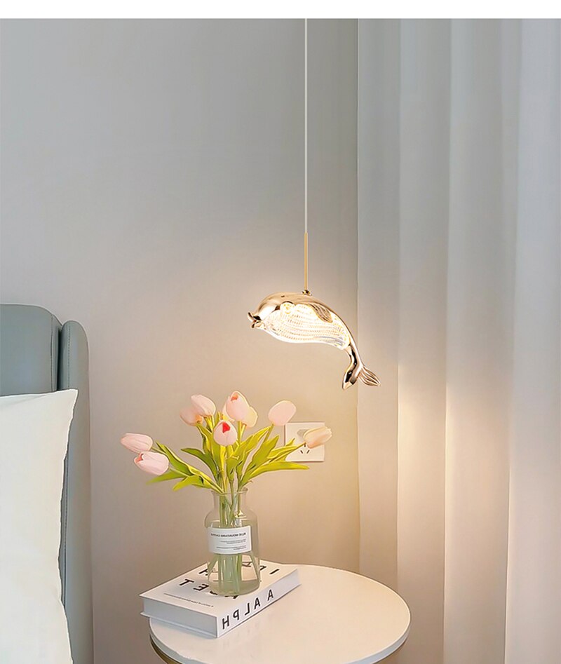BAN Whale Modern LED Pendant Light