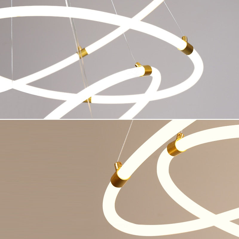 Ylk Modern LED Chandelier Lamp