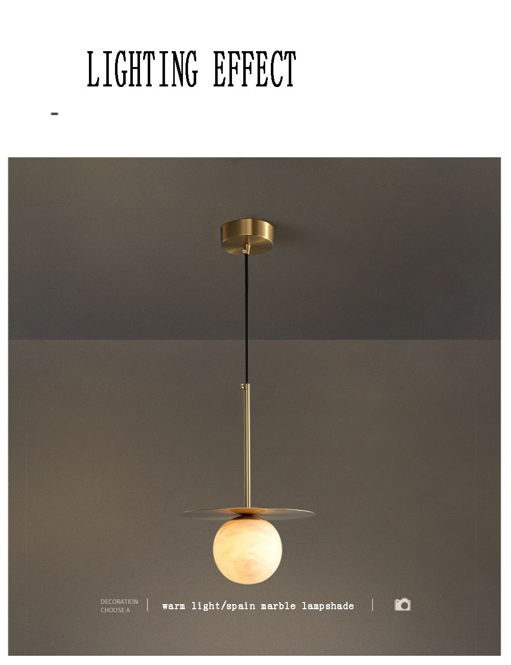 Privet Pendant Light Luxury Fixture