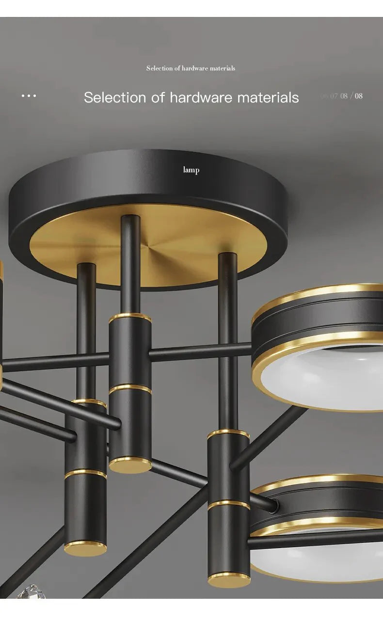 Nordic Starry Ceiling Chandelier Light