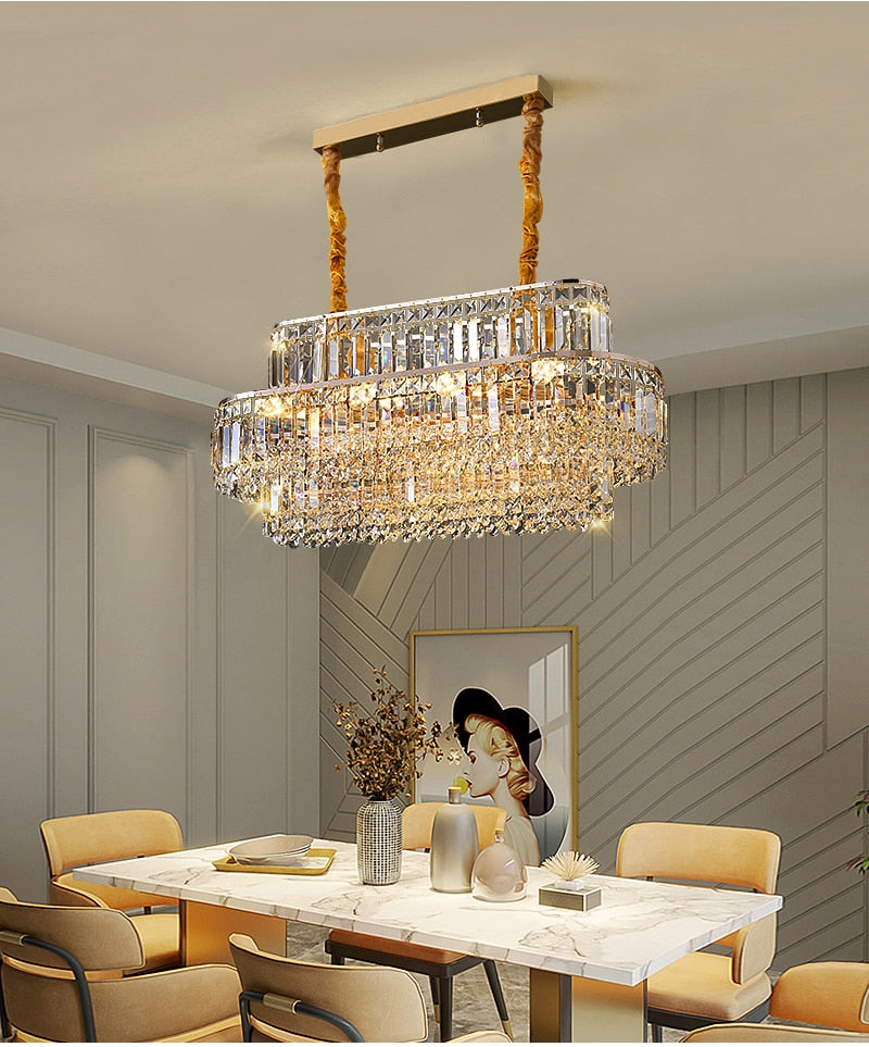 Ylk Ysolde Modern Crystal Chandelier