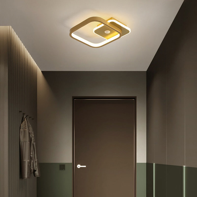Human PIR Motion Sensor LED Ceiling Lamp