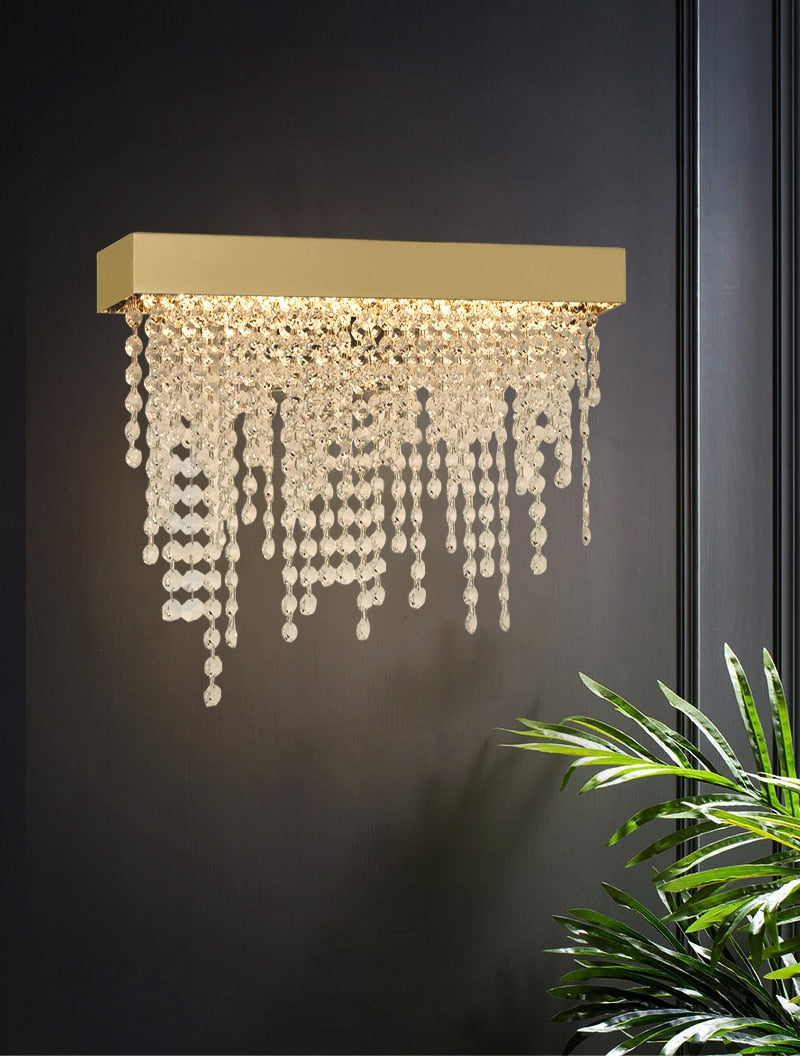 Ylk Agnar Luxury Crystal Wall Lamp