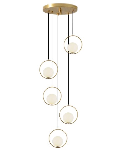 Oud Bernadette Nordic LED Pendant Light