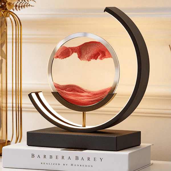 Sahara In 3D - LED Hourglass