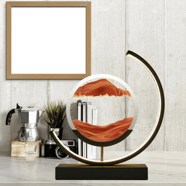 Sahara In 3D - LED Hourglass