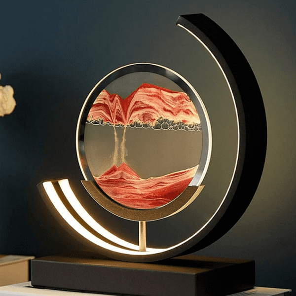 Sahara In 3D - LED Hourglass