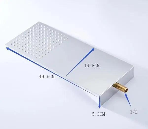 Sahari Luxurious Rainfall Shower Head