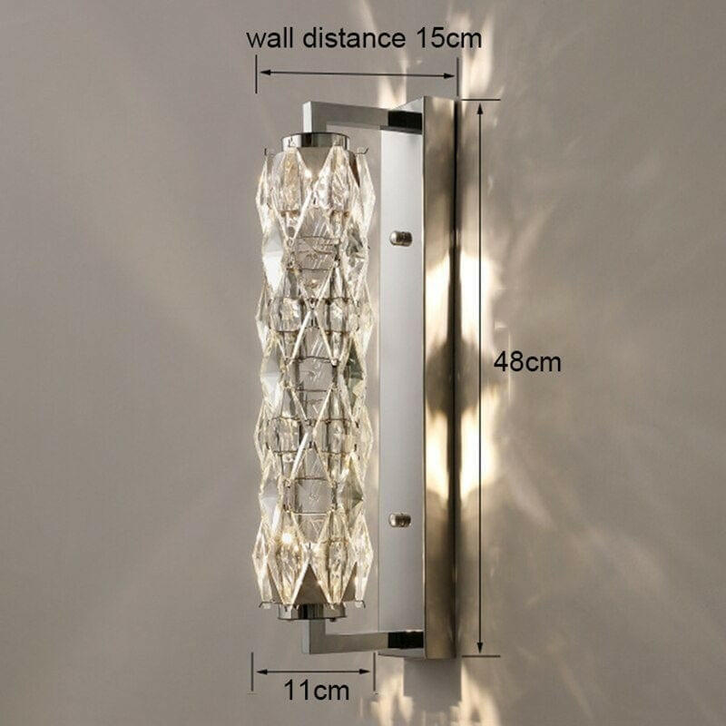Sanne Luxury Crystal Wall Lamp
