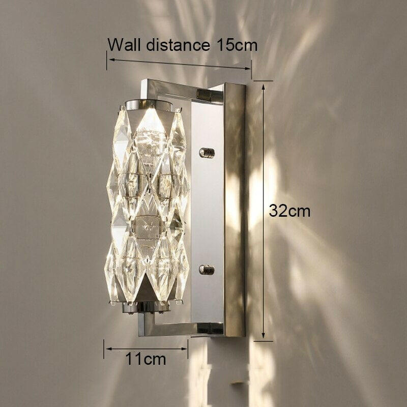 Sanne Luxury Crystal Wall Lamp