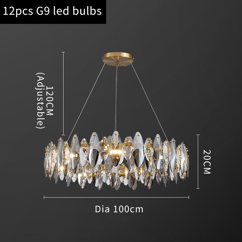 Ylk Yani Luxury Crystal Chandelier