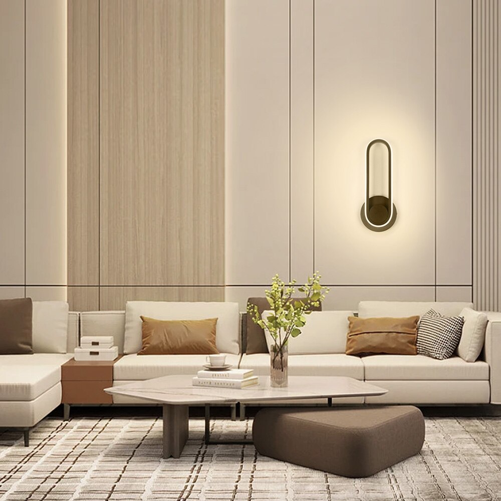 AiS LED Adjustable Nordic Wall Lamp Rotation Angle 330° 12W