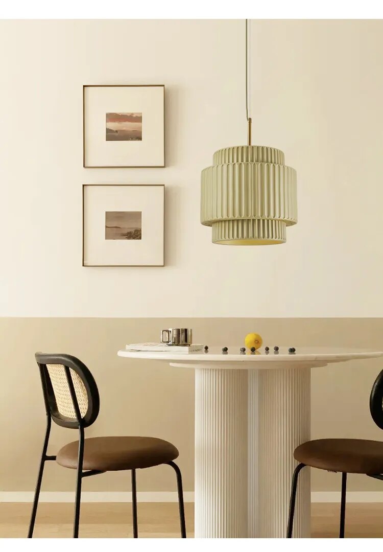 Wabi-Sabi Designer Resin Chandelier