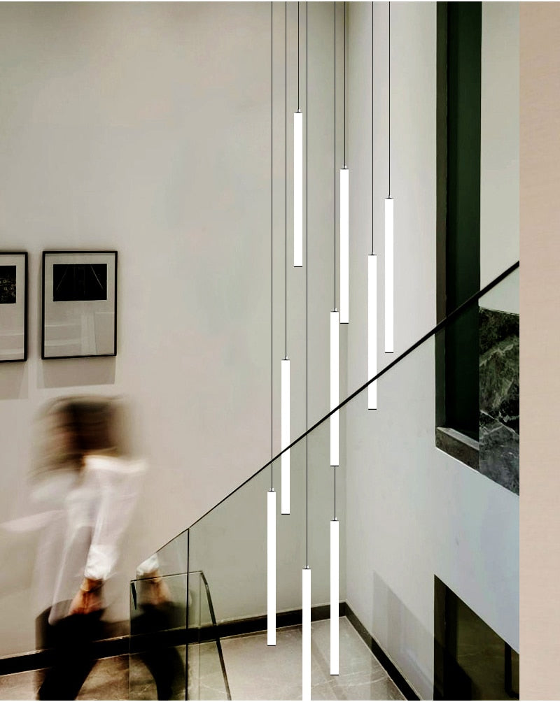 Ylk Tube Modern LED Chandelier