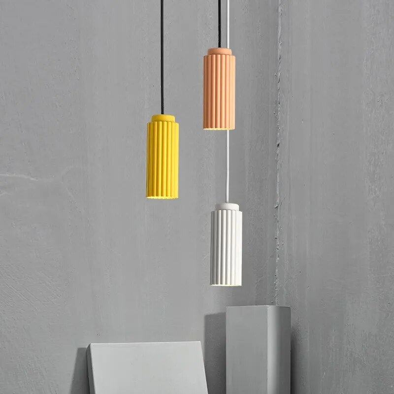 Minimalism Modern LED Pendant Lights Nordic GU10 Art