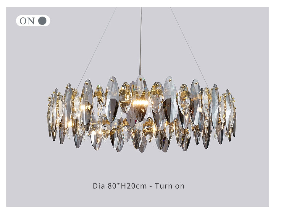 Ylk Yani Luxury Crystal Chandelier
