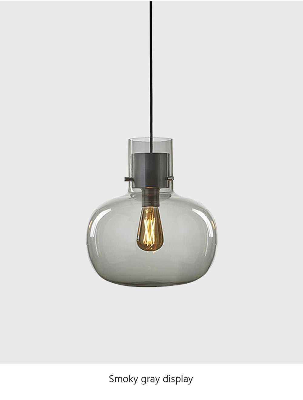 Wad Jar Vintage LED Pendant Light