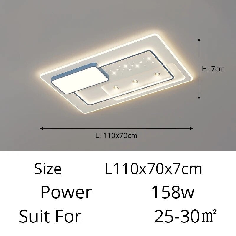 Qiyi Pajei Modern LED Chandelier