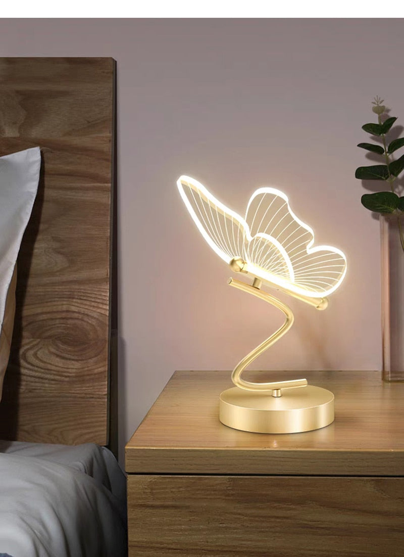 LYF Butterfly Nordic LED Table Lamps
