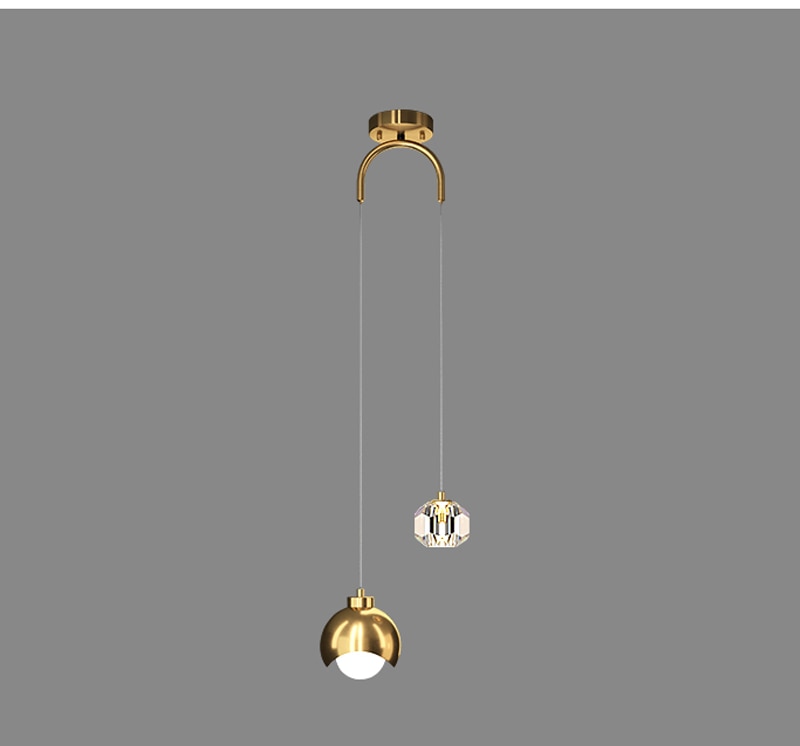 Ylk Nordic Gold Pendant Lamp