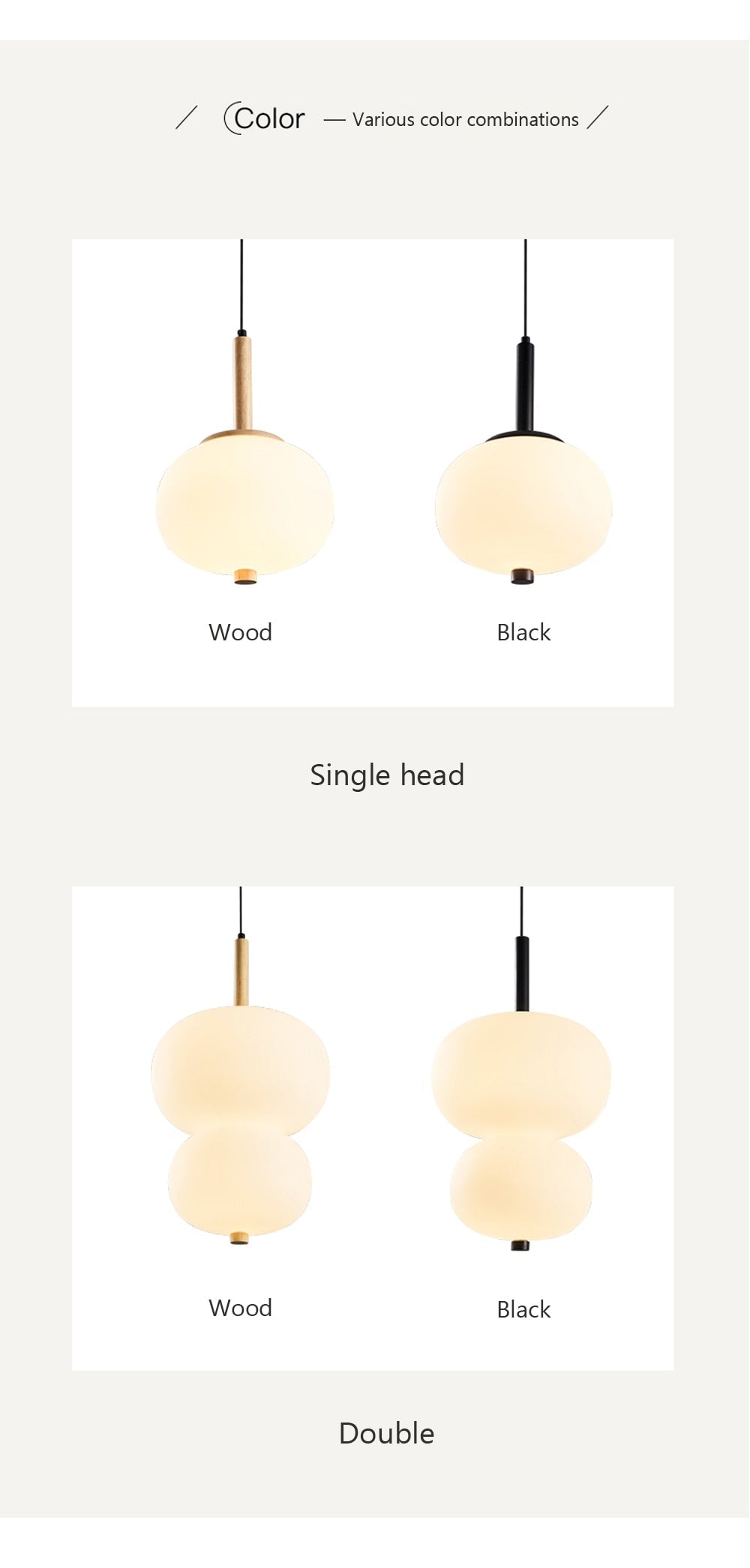 Wad Nordic Pendant Light Fixture