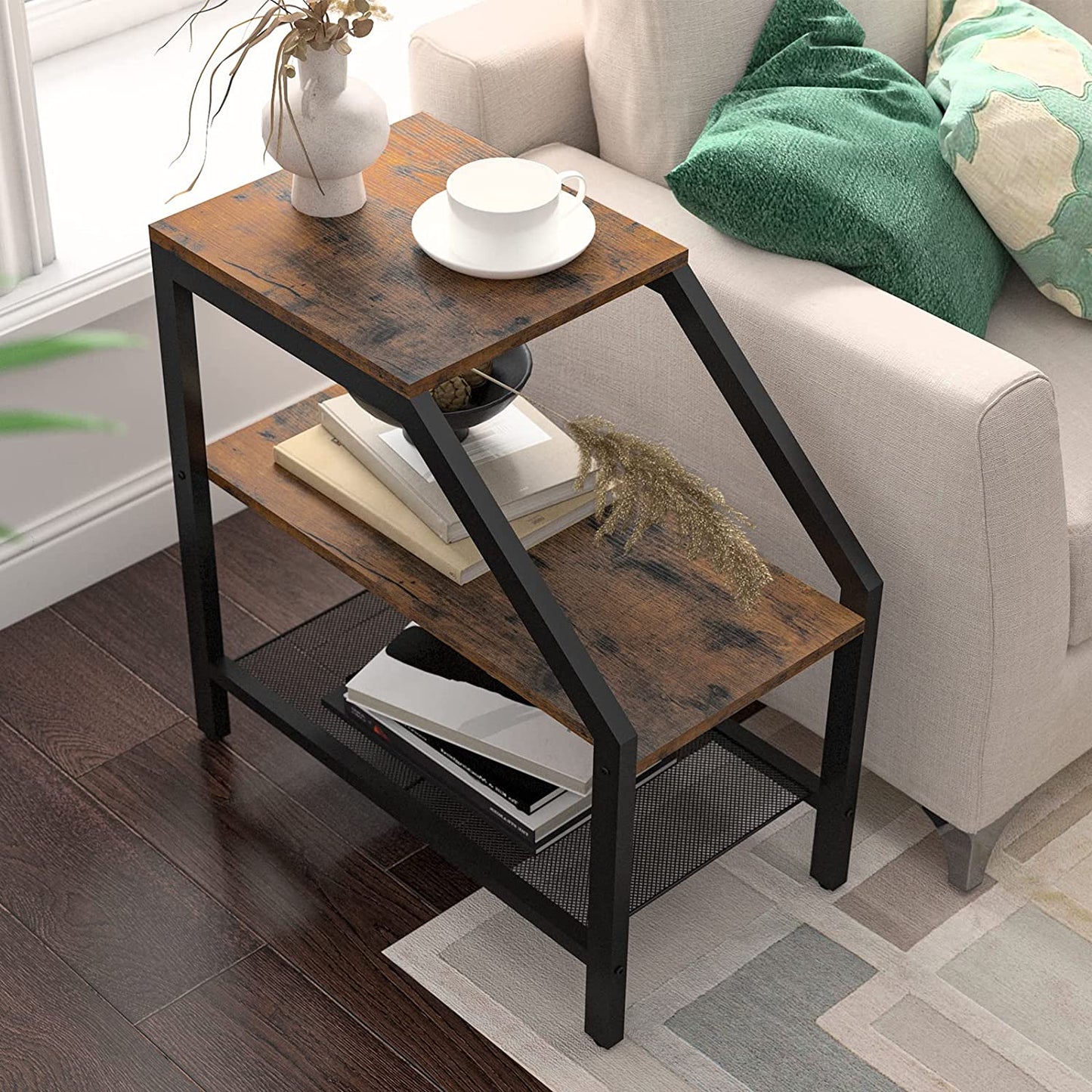 Peder Narrow Side Table Nightstand
