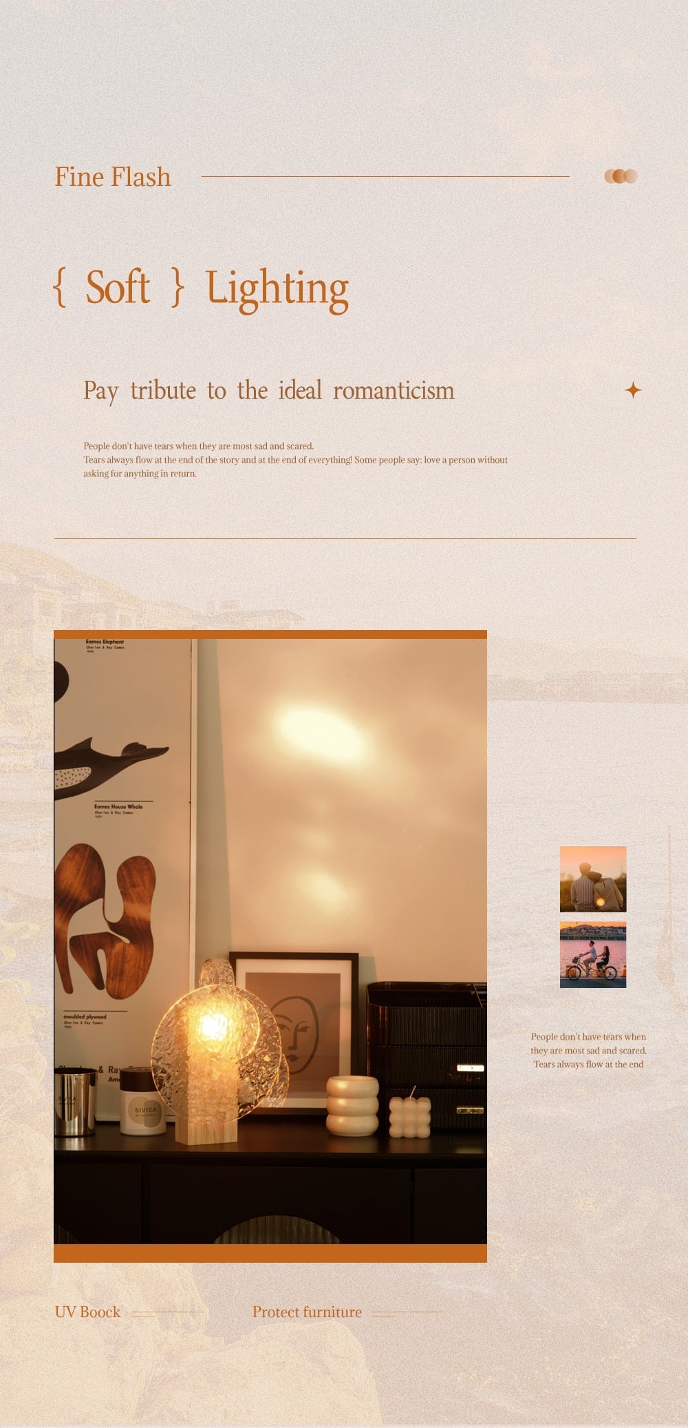 Pq Rotating Water Ripple Night Light