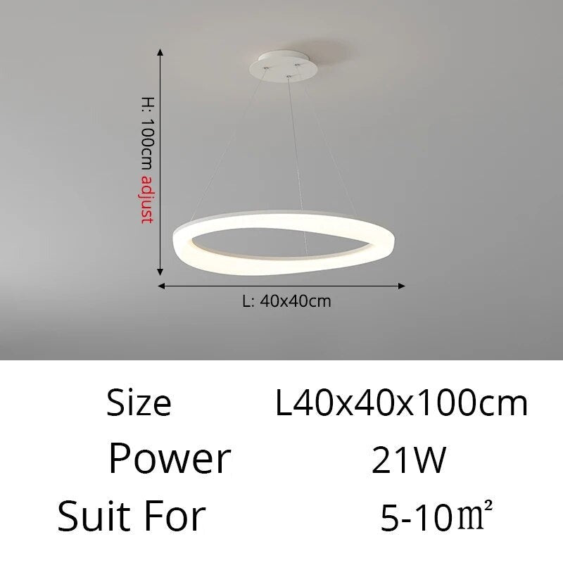 Qiyi Nora Elegant LED Pendant Lights