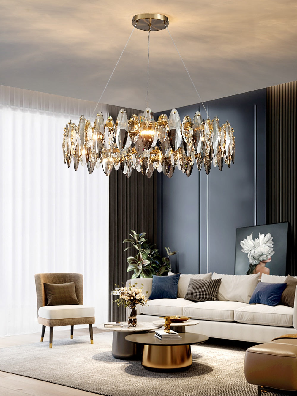 Ylk Yani Luxury Crystal Chandelier