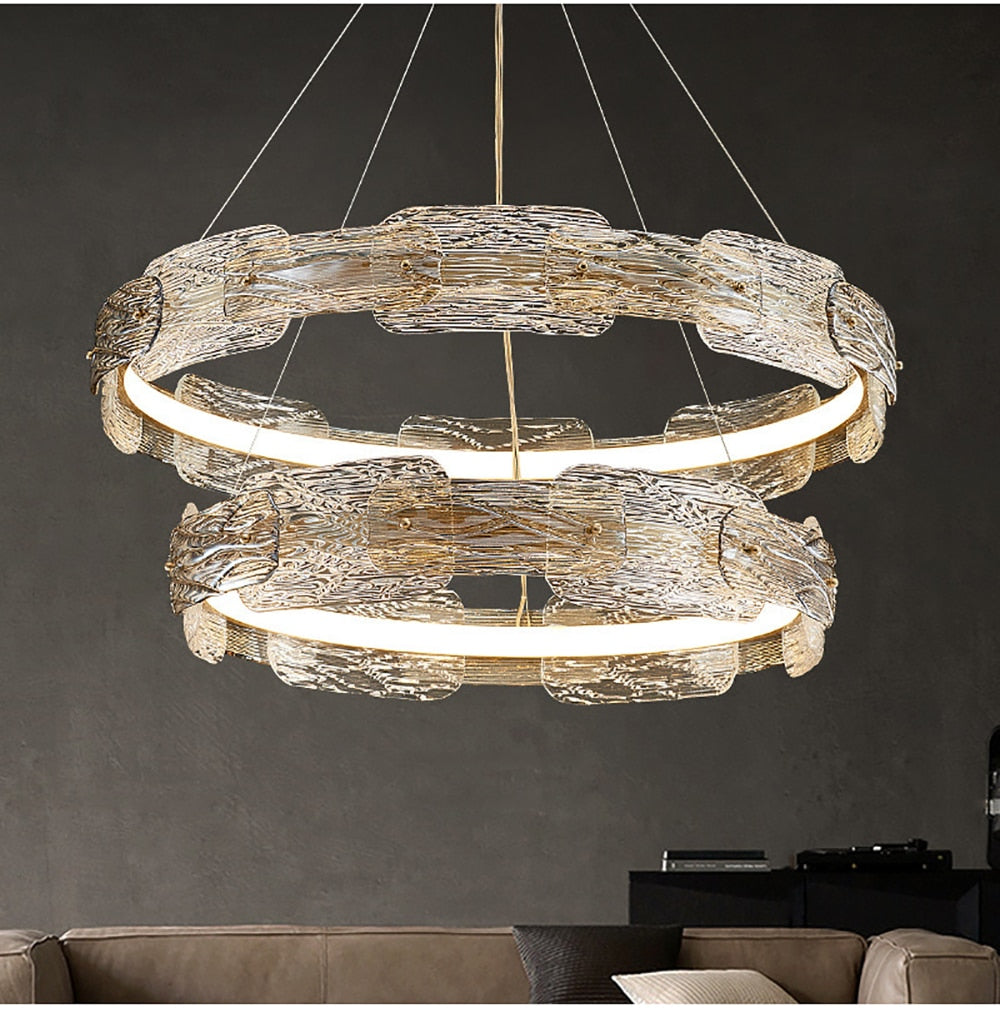 Olga Rounded Crystal Chandelier