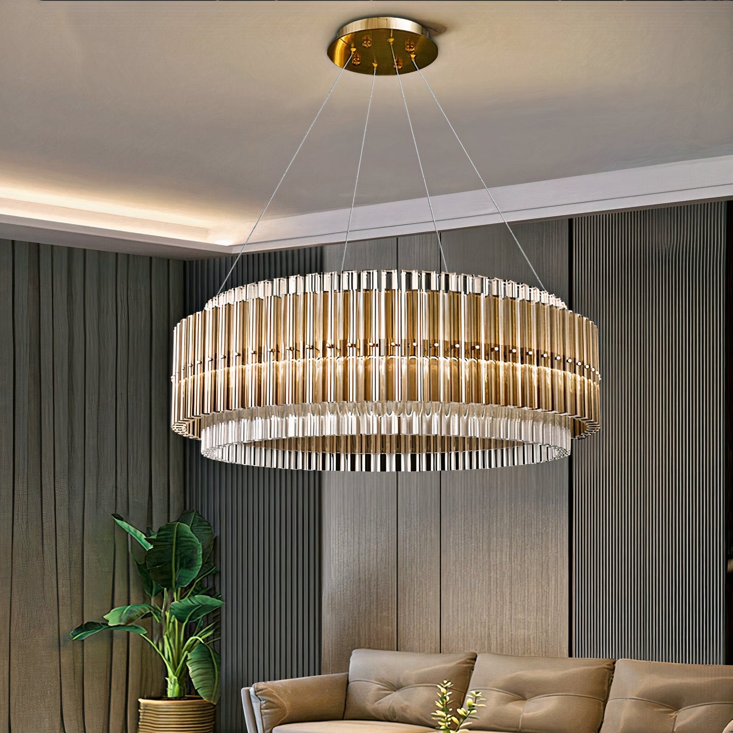 Ylk Alrik Modern Crystal Chandelier
