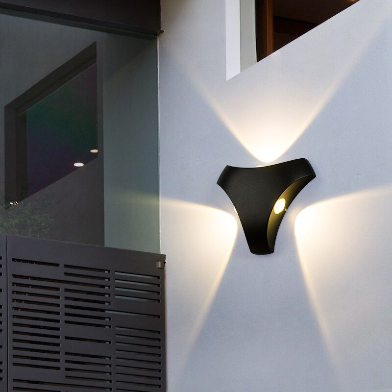 Won Outdoor Waterproof Crossing Sconces