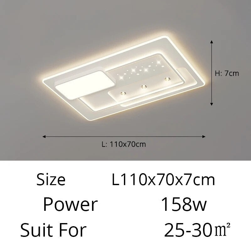 Qiyi Pajei Modern LED Chandelier