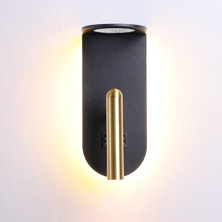 Win Nordic Flame Effect Wall Light