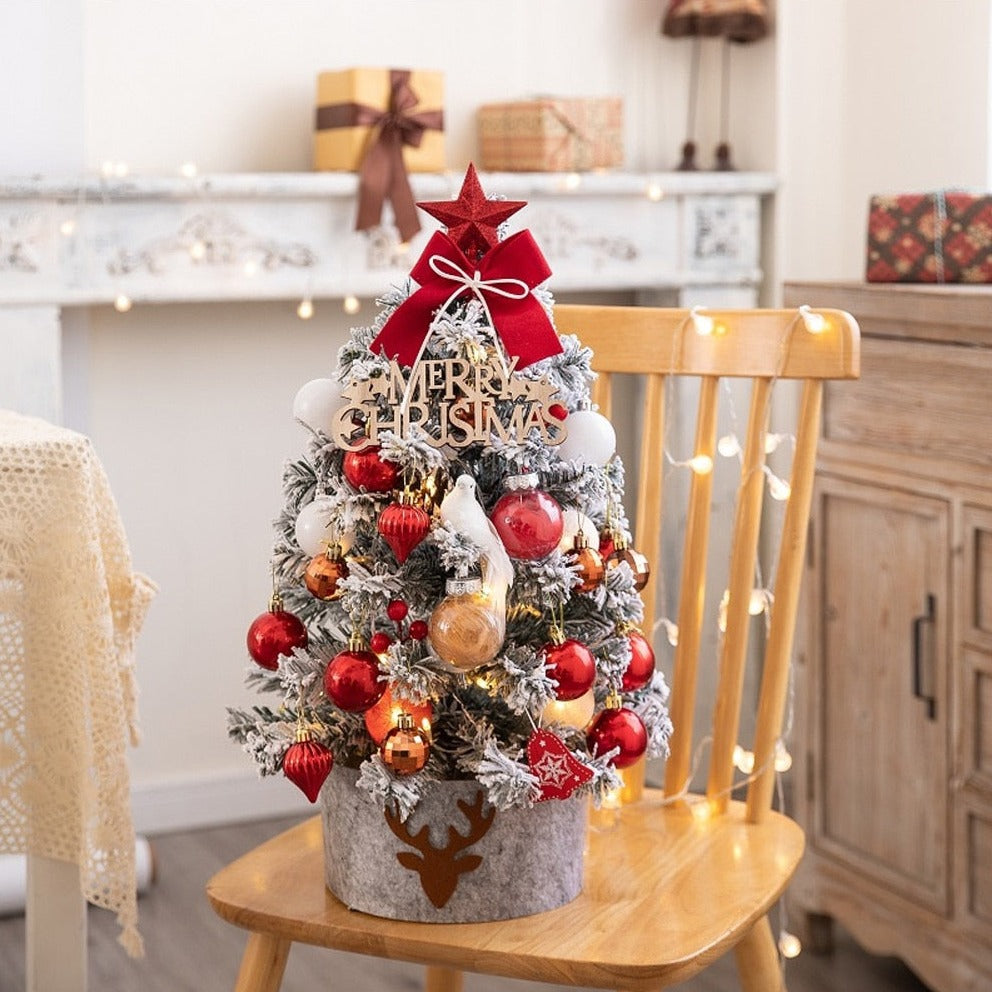 PQ 45CM DIY Desktop Christmas Tree Night Lights