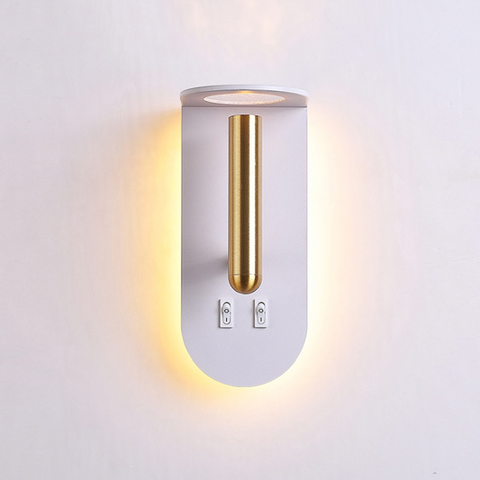 Win Nordic Flame Effect Wall Light