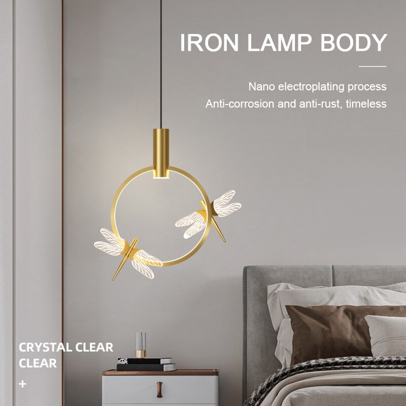 Lyf Dragonfly Pendant Light