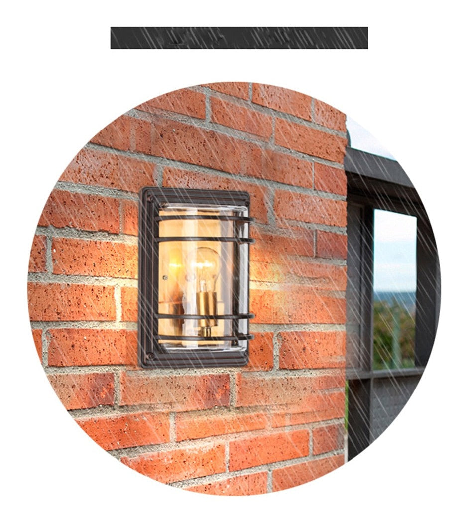 IIS Industrial Retro lamp Outdoor Waterproof