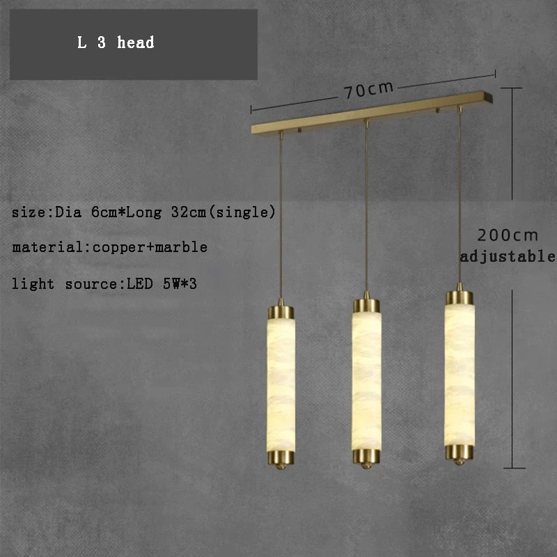 Privet Pendant Light Luxury Fixture