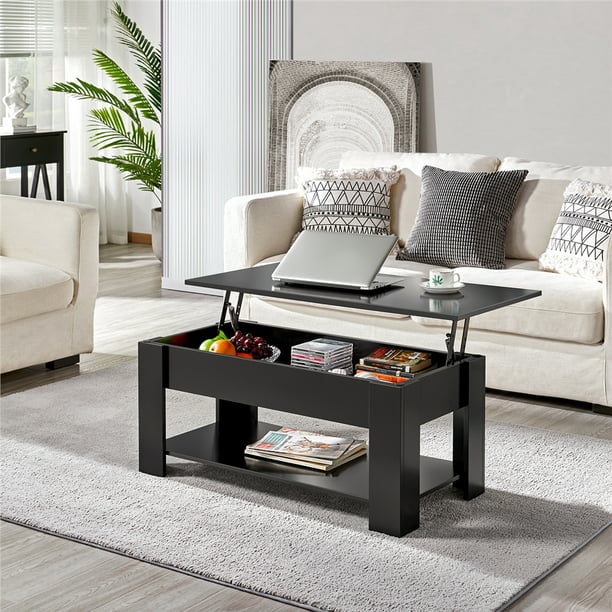 Tindra - Lift Top Coffee Table with Storage Square Coffee Table with Storage